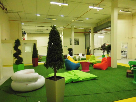 Artificial Indoor Seating Area - PlantPeople