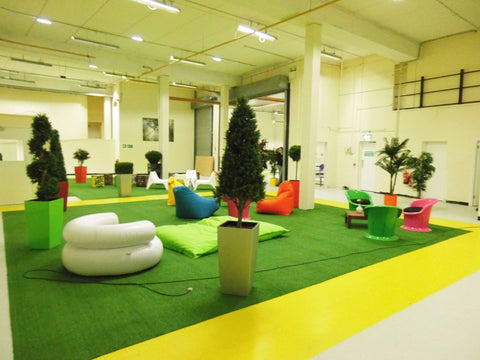 Artificial Indoor Seating Area - PlantPeople