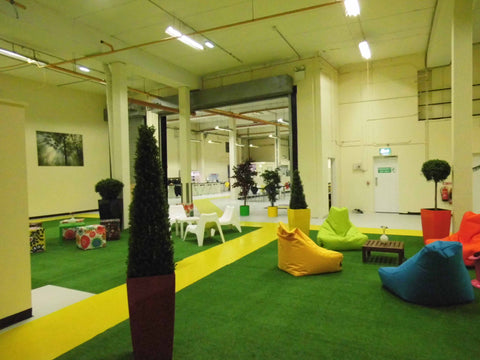 Artificial Indoor Seating Area - PlantPeople