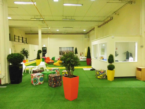 Artificial Indoor Seating Area - PlantPeople