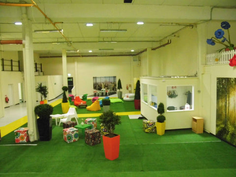 Artificial Indoor Seating Area - PlantPeople